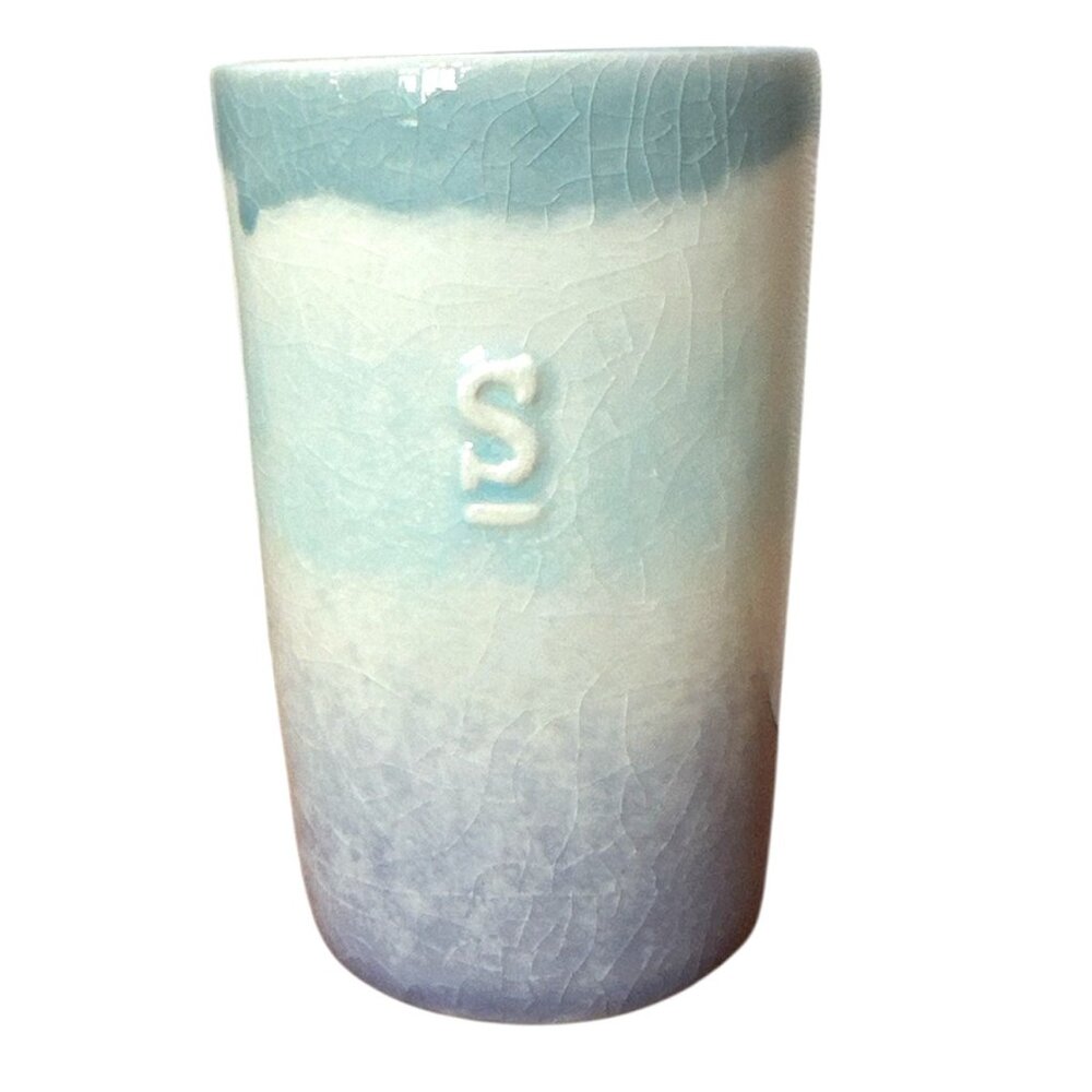 Anthropologie Wanda Monogram "S" Tumbler
